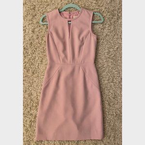 J. Crew Suiting pale pink sheath dress, size 00P